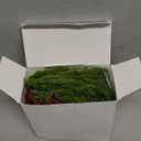 6 Pcs Mini Christmas Cabinet Wreaths 9.45 Inch Norfolk Pine Wreaths with Red Checkered Bow Tie Retro Buffalo Plaid Hanging Decor for Kitchen Chair Windows Doors Farmhouse