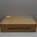 Vibration Plate Exercise Machine, Vibrating Plate Platform for Lymphatic Drainage with 200 Adjustable Speeds, Power Vibration Plate for Weight Loss & Fitness, Supports Max Weight 450 Lbs, Black