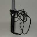 Revlon Perfect Heat Triple Ceramic Curling Iron | For Silky Smooth Medium Curls (1 in) (Silver & Black)