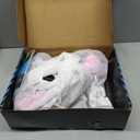 Kuxuan Skates Adjustable Inline Skates for Girls Women with Full Light Up Wheels Outdoor Fun Illuminating Skates for Kids and Adult, Small (Kids 10-12 US), Pink