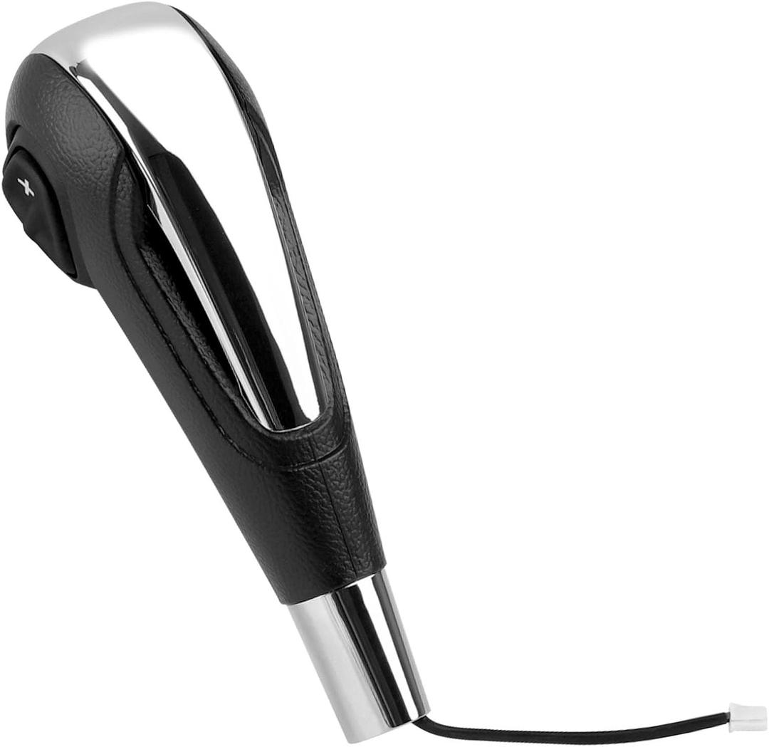 Automatic Transmission Gear Shift Knob Handle Replacement for 2012-2017 Chevy Trax Sonic, Replace 42539376 95179700 (Chrome-Color)