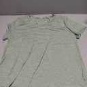 GKBK Womens Short Sleeve T Shirts V Neck Tops Summer Trendy Comfy Casual Basic Tee Shirt (Green, L)