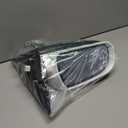 Left Driver Side Mirror Compatible with Hyundai Sonata 2006 2007 2008 2009 2010 Power Glass Manual Folding Heated White (5 Pin) Replace HY1320149 | 87610-0A000