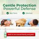 Hygea Natural Lice, Mite, and Bed Bug Killer Travel Spray - TSA Approved Size – Child & Pet Friendly – Immediate Results – Stain & Odor Free, for Hotels, Suitcase, Backpack, Shoes, Bed Bug Spray(3oz)