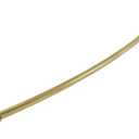Curved Shower Rod - Decorative Finishes (Satin Brass, 60")