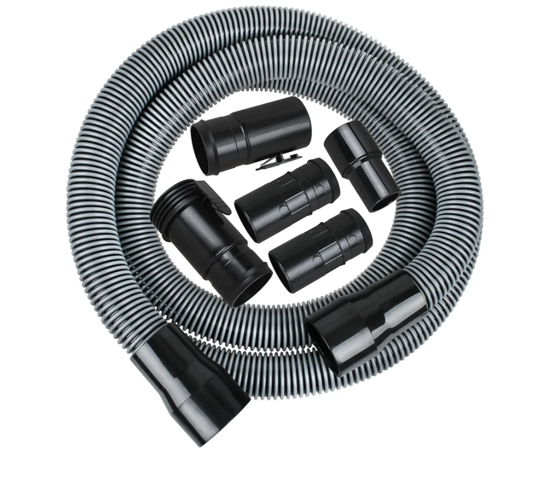 10ft Heavy Duty 1-7/8 Inch Wet/Dry Shop Vacuum Hose & Accessories - for Ridgid WORKSHOP Wet Dry Vacs (WS17823A)