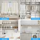 Shower Curtain Rod 30-64 Inch,0.87"Diameter Adjustable Spring Tension Curtain Rods No Drill,Matte Black Shower Tension Rod for Bathroom,Room Divider,Window,Anti-Rust Non-Slip 1-Pack