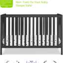 Delta Children Heartland 4-in-1 Convertible Crib, Black