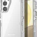 AICase for Samsung Galaxy S24/S25 Case Clear,Heavy Duty Durable 3-Layer [Not Yellowing][Military Grade Drop Protection] Shockproof/DropProof Protective Cover for Samsung Galaxy S24/S25 6.1" 5G