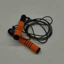 RENPHO Smart Jump Rope - APP Data Storage & Tracking & Analysis, Tangle-Free Jumping Rope for Men, Women, Skipping Rope with Counter, Adjustable workout Jump Ropes for Crossfit, Gym, MMA (D-Orange Steel wire rope 1 pc)