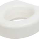 770-610 4 Inch Portable Raised Toilet Seat Riser, Elevated Toilet Seat for Seniors