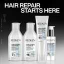 Redken Acidic Bonding Concentrate 24/7 Night & Day Serum For Damaged Hair - Nourishes & Restores, Overnight Hair Repair & Protection, Lightweight & Anti-Frizz