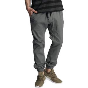 Southpole Mens Basic Stretch Twill Jogger Pants - Reg and Big & Tall Sizes (X-Large, Dark Grey)