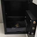 3.3 Cubic Feet Home Safe Fireproof Waterproof, Digital Home Security Safe Box with Programmable Keypad and Spare Keys, Document Safe for Money Firearms Medicine Valuables