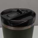 STANLEY Quencher ProTour Flip Straw Tumbler with Leakproof Lid | Built-In Straw & Handle | Cupholder Compatible for Travel | Insulated Stainless Steel Cup | BPA-Free (40 Ounces, Dried Pine VRT)