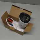 SANNCE Full Color Night Vision 1080P TVI Bullet Wired Security Camera,2 Warm Lights, IP66 Weatherproof for Indoor Outdoor Use, 100ft Clear Full Color Night Vision, Only a Camera, No Power Supply