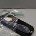 Mancro Hair Tools Travel Bag Compatible with Shark Flexstyle, Wide-open Hot Hair Tool Organizer with Separate Heat Resistant Mat, Hair Accessories Organizer for Straighteners, Curling Iron (Black)