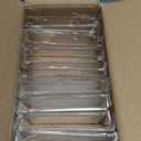 20 Pack Gold Acrylic Sign Holders 4x6 Inch, Double Sided Vertical Stand Clear Picture Frames, Table Menu Display Holders for Wedding Table Numbers, Restaurant Signs, Party and Office Photos