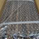 Amazer Wooden Garden Pathway, 12 FT Roll Out Straight Walkway, Widened Plank Non-Slip Outdoor Walkway Path with 8 Stakes, Garden Lawn Pavers for Outside Walkway Backyard Wedding Party Boardwalk, Brown