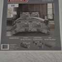 Coleman Bedding Comforter Set King - 4 Pack Log Cabin Patchwork, King