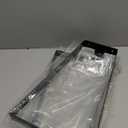 Osring 20 Inch Trapezoid Table Legs 2pcs, Solid Steel Furniture Leg for Coffee Table, TV Stand and Outside Bench, Black