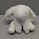 Apricot Lamb Toys Plush Cream Bunny Rabbit Stuffed Animal with Fluffy Soft Ears (Cream Bunny, 8 Inches)