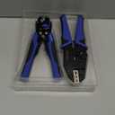 Wire Stripper and Crimping Tool,AWG 24-10 Automatic Stripper Tool with AWG 22-10 Ratchet Wire Crimper For Heat Shrink Connectors and Insulated Terminals, 3 in 1 Stripping/Cutting/Crimping