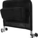 FOMIYES Wheelchair Backrest Extension Kit High Back Removable Back Cushion for Manual Wheelchairs Adjustable Heightening Supplies for Disabled Users Sturdy Cloth Material