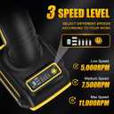 Cordless Angle Grinder Compatible with DEWALT 20V Max Battery, 4-1/2-Inch, 11000 RPM Brushless Motor for Cutting, Grinding, Polishing (No Battery)