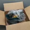 Jungle Gym Kingdom Baby Swing Outdoor - Heavy Duty Toddler Swing Set Accessories, High Back, Full Bucket Seat with Coated Chains for Outdoor Use - Fully Assembled - Green