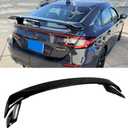 MUTUSAISI Rear Trunk Lip Spoiler HPD Style Wing Compatible with Honda Civic 11th Hatchback LX/Sport/EX-L 2022 2023 2024 2025 2026 Accessories Glossy Black