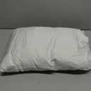 Toddler Pillow with Pillowcase - 13x18 My Little Dreamy Kids Travel Bed Pillows for Sleeping, Organic Cotton Small Pillowcase, Soft & Breathable, Machine Washable, Toddlers 2-5 Years Old (Soft White)