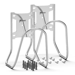 JBscoop Large Stainless Steel Hose Holder, Heavy Duty Hose Hanger (2)