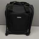 Samsonite Underseat Carry-On Spinner With USB Port, Jet Black, One Size