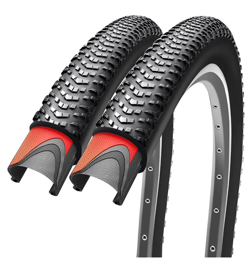 26/27.5/29 x2.10 inch Bike Tires Pair Mountain Bike Tires 60 TPI Foldable Kevlar High Grade Made Bicycle Tires Pack of 2