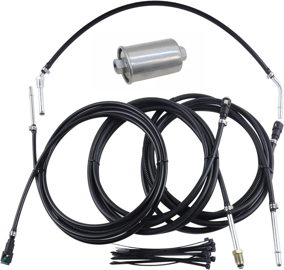 MUCO Nylon Fuel Line kit NFR0049 Compatible for Chevy Suburban Yukon 2 and 4Wd 5.3L 2000 2001 2002 2003 2004