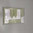 QUEENSBAY Queen Pillow Cases Set of 2, Cooling, Envelope Closure, Easy Care, Comfortable, Breathable Soft Microfiber, Wrinkle Free Standard Size Pillow Covers, 20x30 Inches, Sage Green