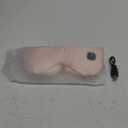 Heated Eye Mask - Cordless Eye Mask for Dry Eyes, Eye Relief, Improved Sleep, Washable Eye Heating pad for Travel and with Replaceable Shell (Champagne Blush)