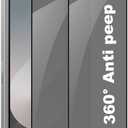 BYIUIHS 2 PCS 360 Degree Privacy Tempered Glass for Samsung Galaxy Z Fold 7 Screen Protector, 4 Direction Ways Anti-peep Tempered Glass Film 9H Hardness Scratch Resistant