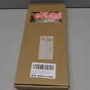 SITUMEIZI 15pcs Fake Tulips Artificial Flowers Real Touch Pink 14" PU Flower for Home Kitchen Decor Spring Easter Wedding Bouquet Decorations Office Valentine's Day Gifts(Rose Red)