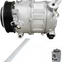 RYC New Automotive Air Conditioning Compressor and Clutch Kit KT EG51N (Fits Jeep Cherokee 2.4L 2014, 2015, 2016, 2017, 2018)