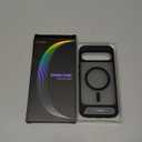 TORRAS Magnetic & Stand for Google Pixel 10 Pro XL Case, Fit for MagSafe & Pixelsnap, Military Grade Drop Protection, Slim for Pixel 10 Pro XL Phone Case with Sturdy Kickstand, Translucent Matte Black