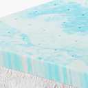OLIXIS Gel Memory Foam Mattress Topper, King 2 Inch, Cooling Gel Infused Soft Comfy Breathable, Pressure-Relieving, CertiPUR-US Certified