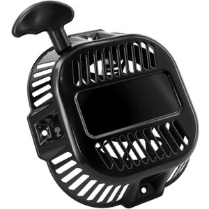 SOFO Pull Start Assembly for Generac 389cc 420cc 439cc 459cc Engine GP5500 GP6500 GP7500E GP8000E GP9200E XT8000 XT8500 Generator Recoil Starter Pull Cord Replacement (Black)