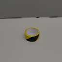 MIDELONG Black & Yellow Hazard Warning Safety Stripe Tape, 1.8 Inch x 54 Feet High Traction Adhesive Construction Caution Tape for Walls Floors Pipes Equipment, Roll of 1