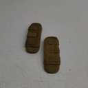 2 Pack Shoulder Strap Pad,Vest Shoulder Strap Pads Backpack Strap Pads Fit 2'' Sling Bags Shoulder Straps (Khaki)