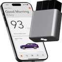 SPARQ AI OBD2 Scanner Diagnostic Tool Bluetooth Compatible with iPhone/ iOS, Your Personal Car Mechanic, Track History & Recalls, Scan & Clear 50K+ Codes for Non EV Vehicles 2008+ No Subscription Fees