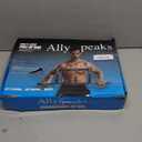 Ally Peaks Pull Up Bar for Doorway | Thickened Steel Max Limit 440 lbs Upper Body Fitness Workout Bar| Multi-Grip Strength for Doorway | Indoor Chin-Up Bar Fitness Trainer for Home Gym Portable (silver2)