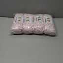 Chenillique XL Plush Chenille Yarn  4-Pack (352 Yards / 400 g)  Variegated Super Bulky Yarn for Plushies, Blankets, Amigurumi & Accessories - Dusky Rose