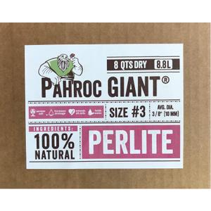 Exxxpanded Perlite #3 - (8QTS) Coarse, Hydroponic Grow Media and Soil Amendment